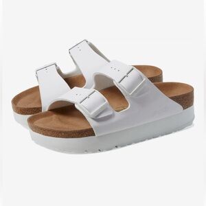 Birkenstock Arizona Pap Flex Platform Birks-Flor Size 11 NWT